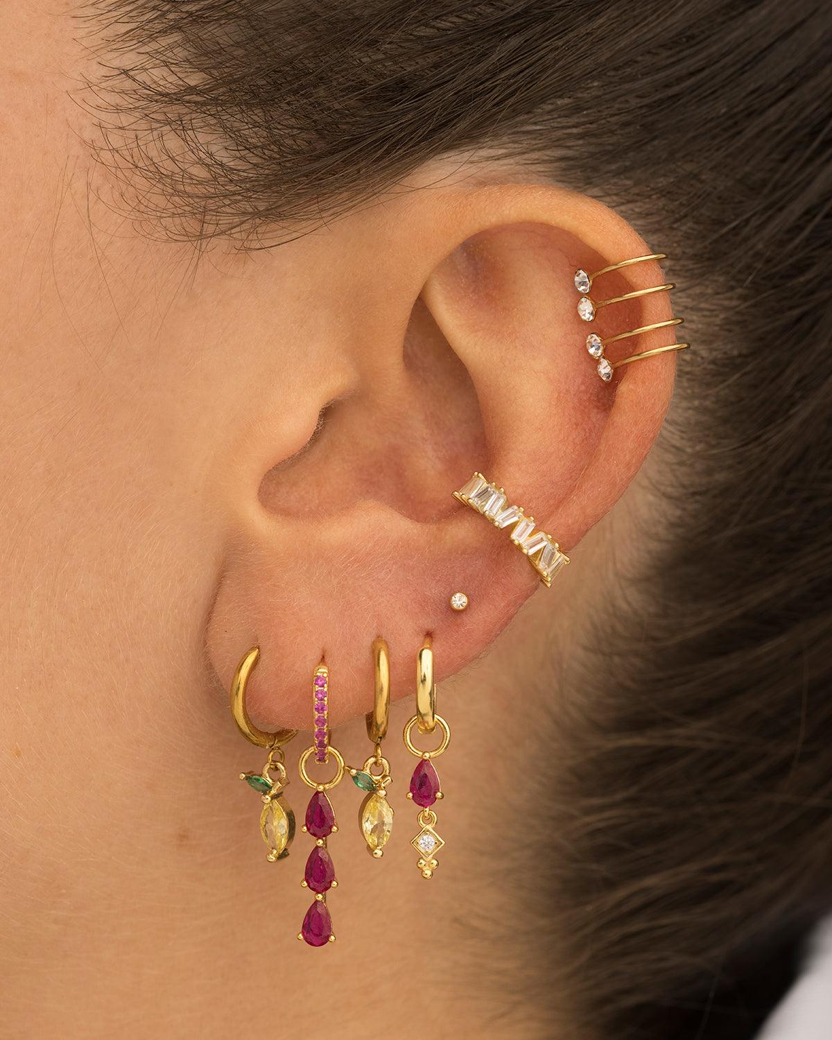 NIX GOLD EARRINGS