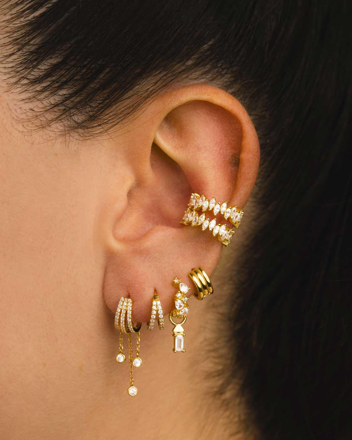 GOLD LIGHT EARRINGS