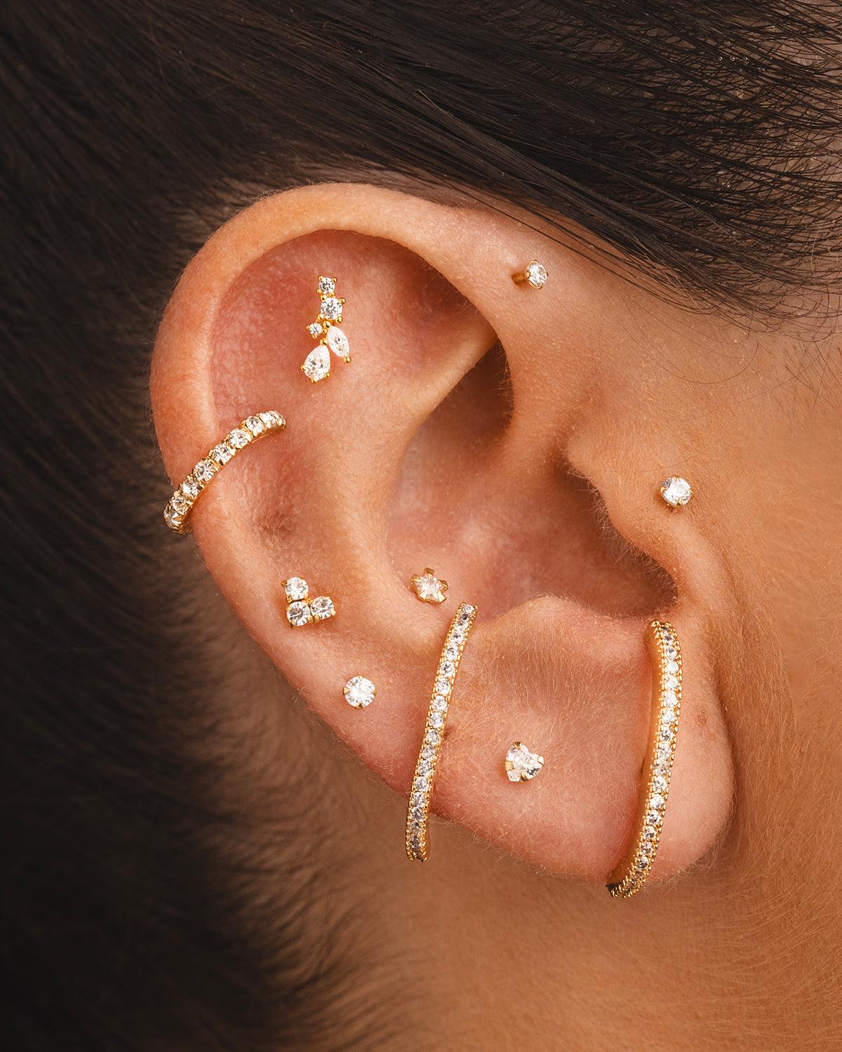 IDA S GOLD EARRINGS