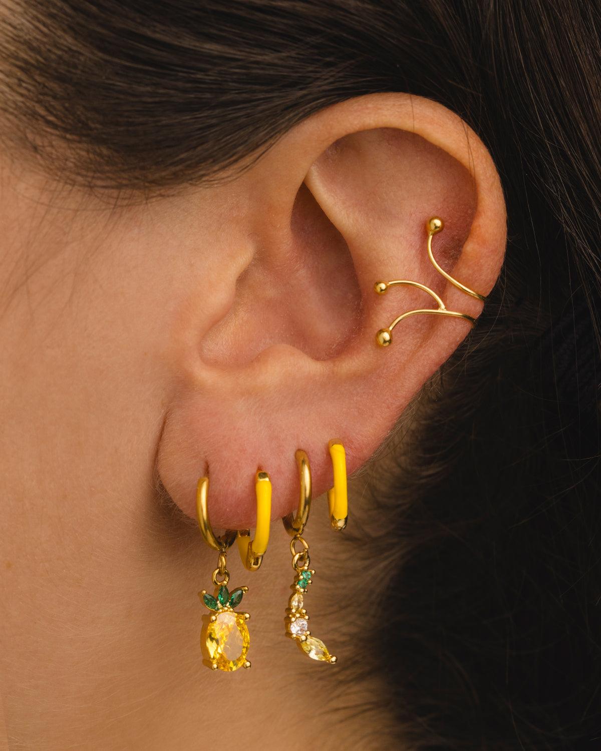 PINEAPPLE EARRINGS
