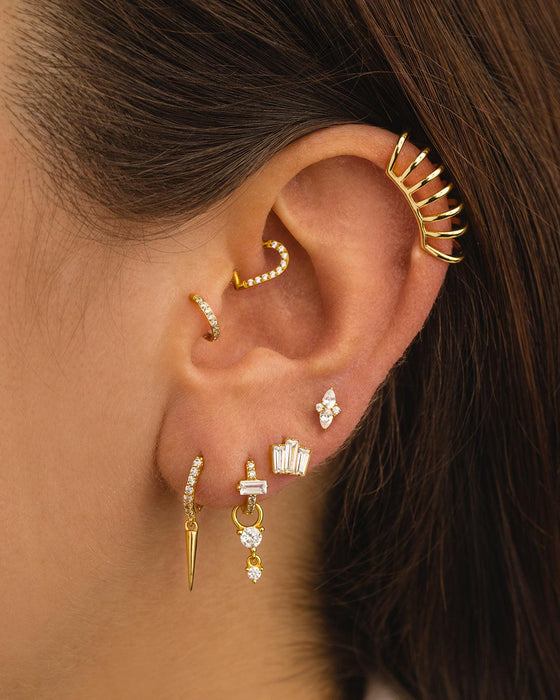 LALEH SILVER PIERCING