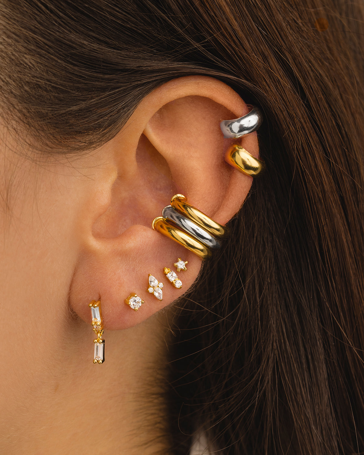BALLOON GOLD EARRINGS