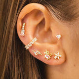 PIERCING FLOWER GOLD