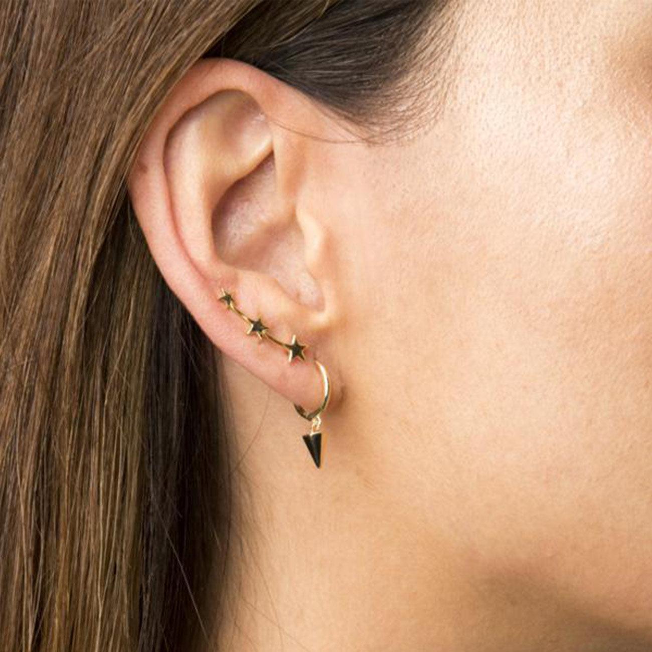 CASIOPEA GOLD EARRINGS