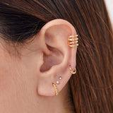 Photo detail Ear Cuff Earrings Hari Maxi Sterling Silver 925