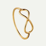 INFINITY GOLD RING