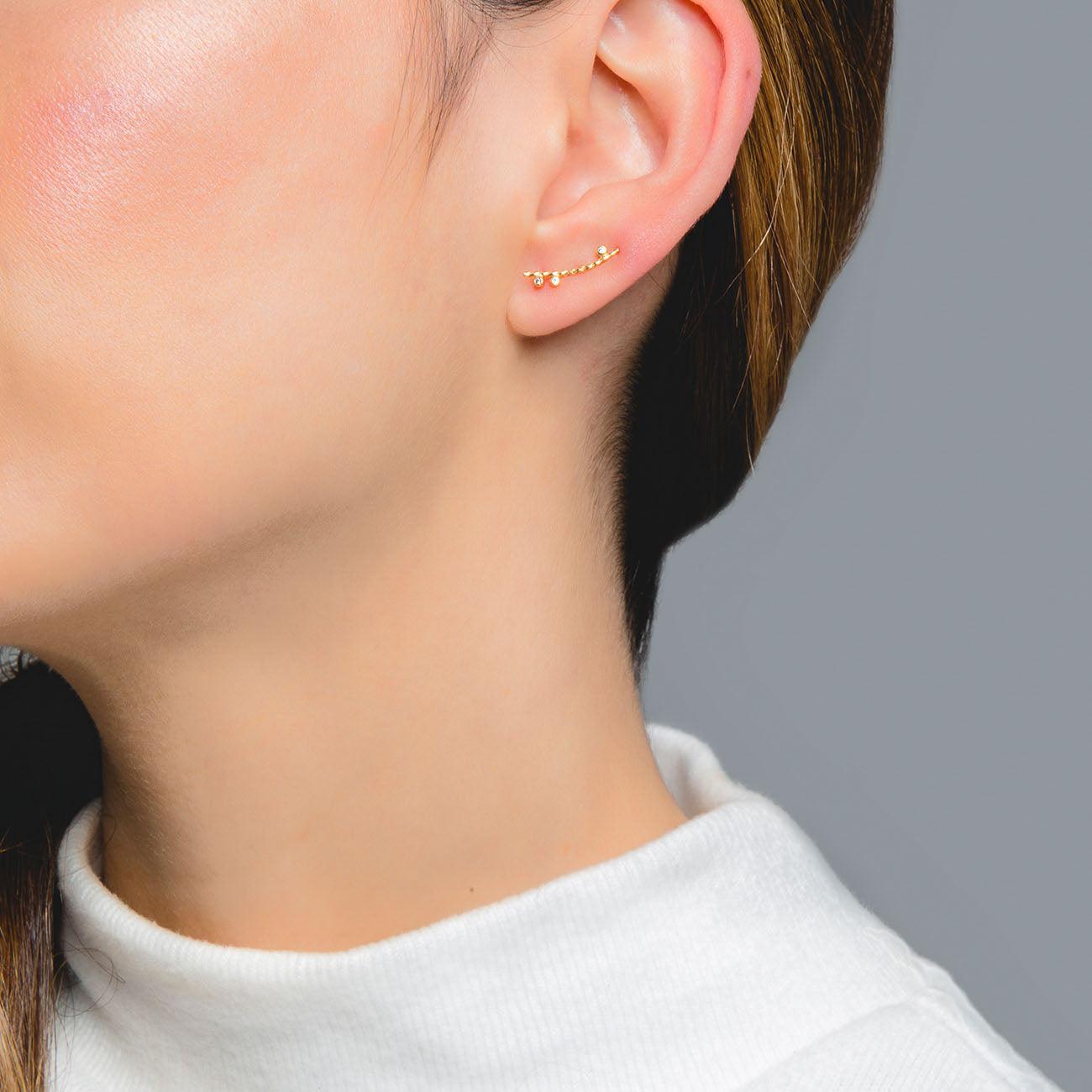 JIMENA SILVER EARRINGS