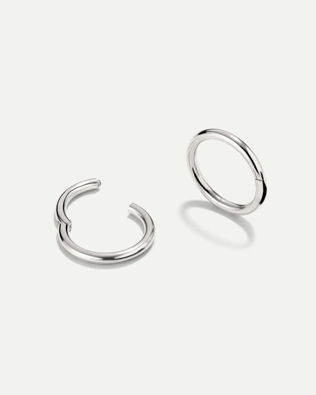 PIERCING LOOP L SILVER
