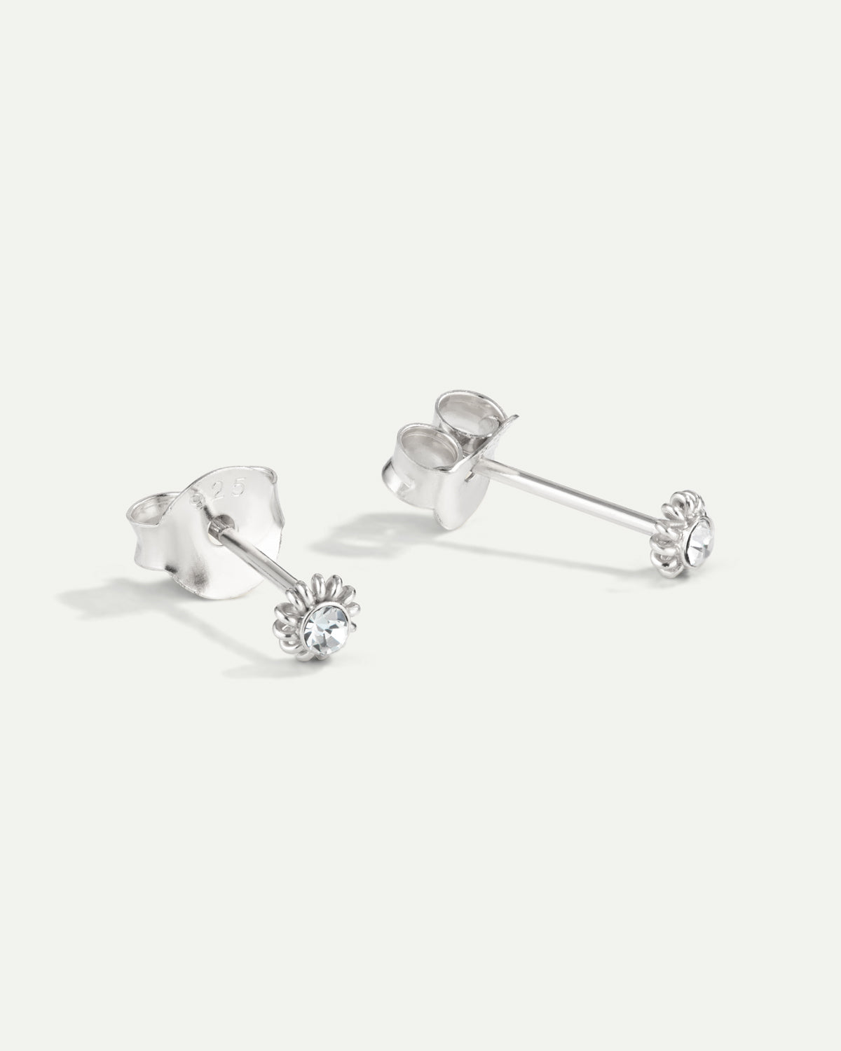 NUN SILVER EARRINGS