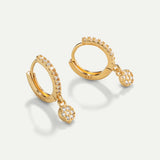 COINS GOLD EARRINGS