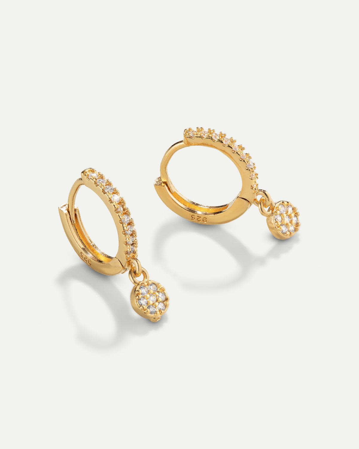 COINS GOLD EARRINGS
