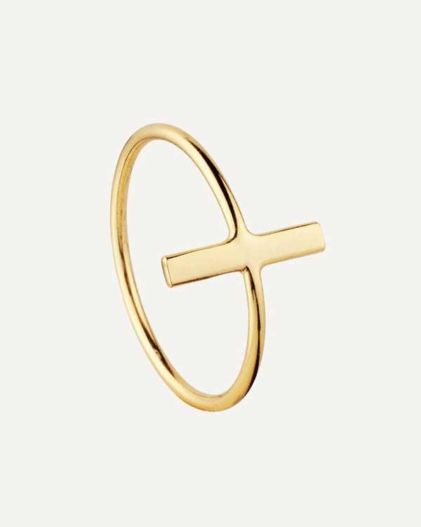STICK GOLD RING