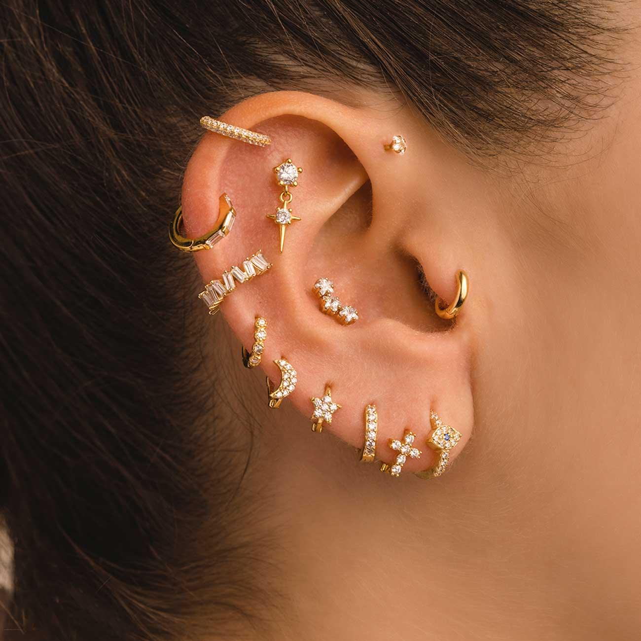 ENIS GOLD EARRINGS