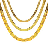 Set of necklaces from the Yoko collection. Adamina