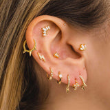 ARLET GOLD EARRINGS