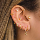 ARLET GOLD EARRINGS