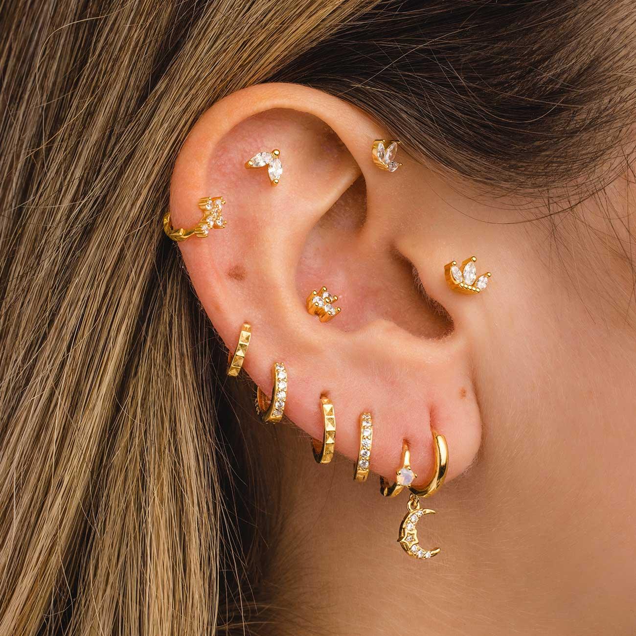 ARLET GOLD EARRINGS