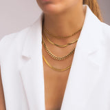 Woman with different Adamina necklaces