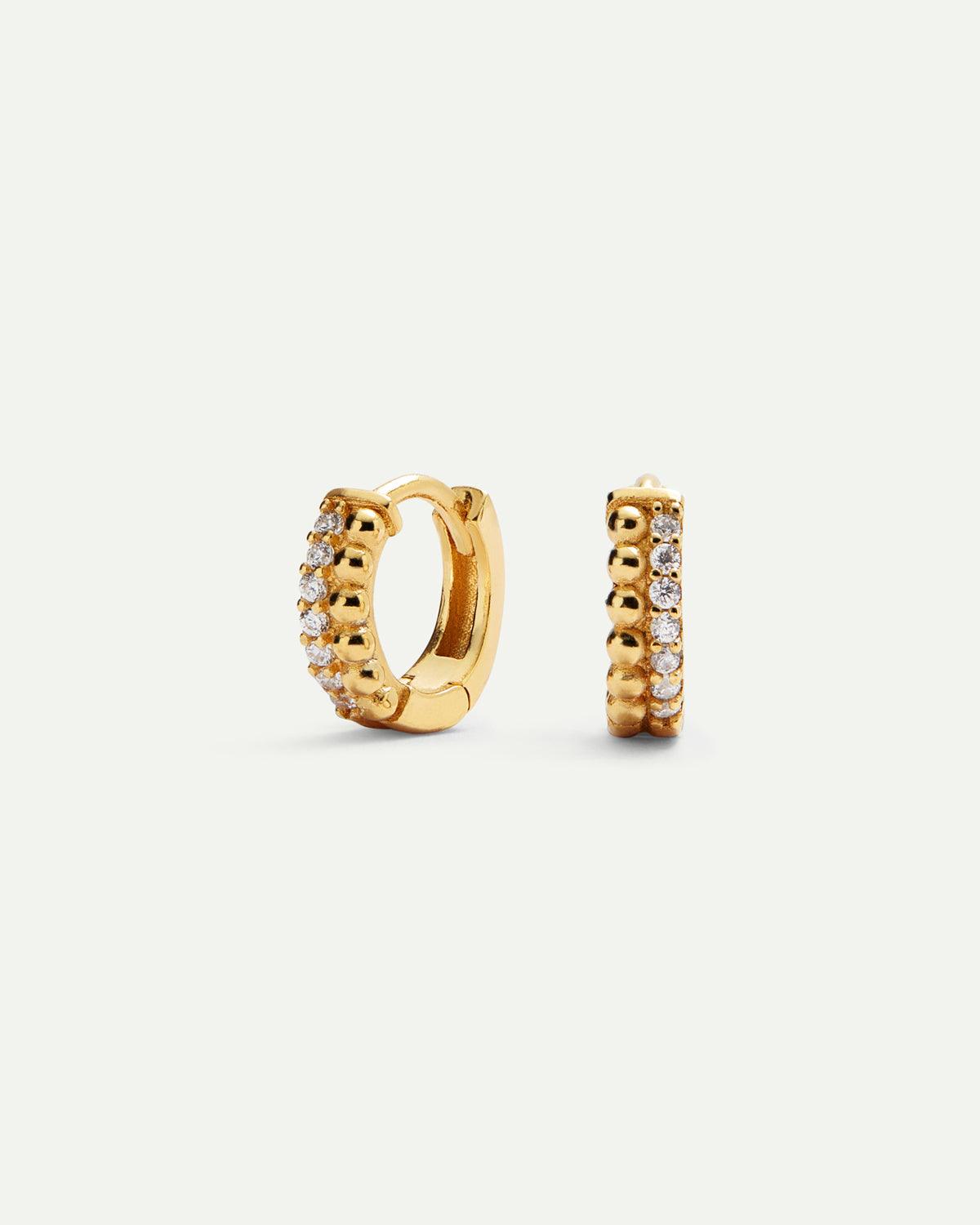 BOUCLES D'OREILLES ASIA OR