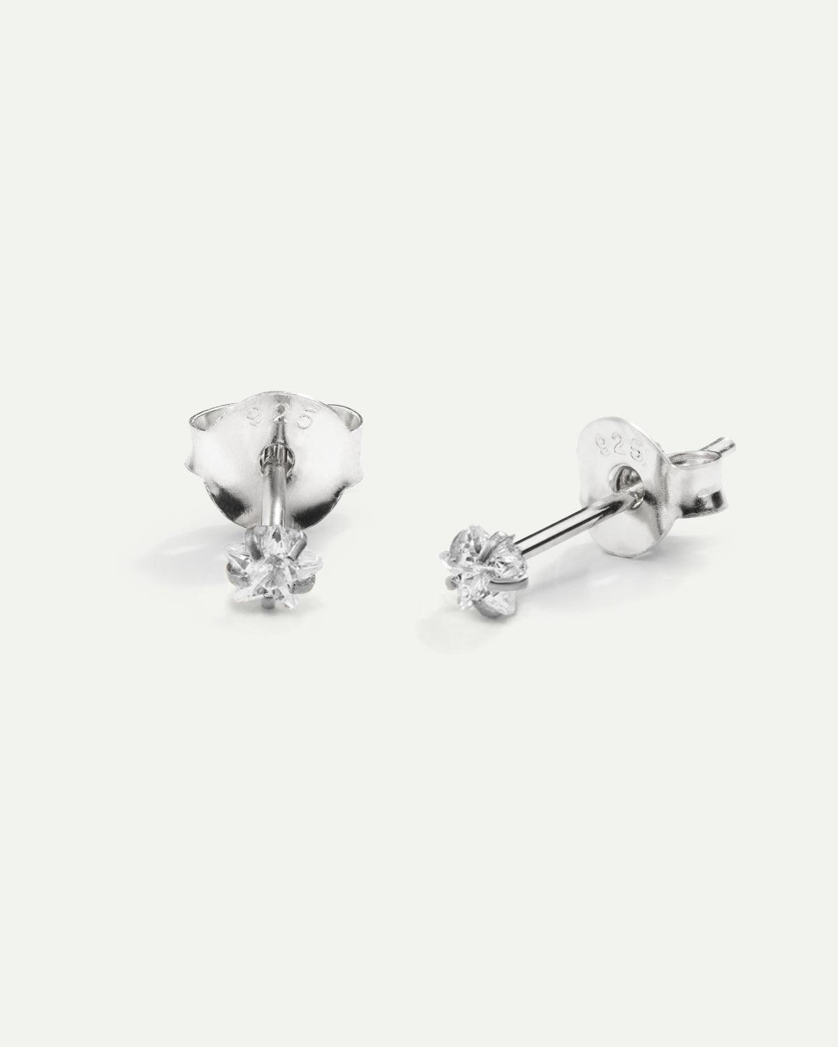 BOUCLES D'OREILLES EN ARGENT ASTRA
