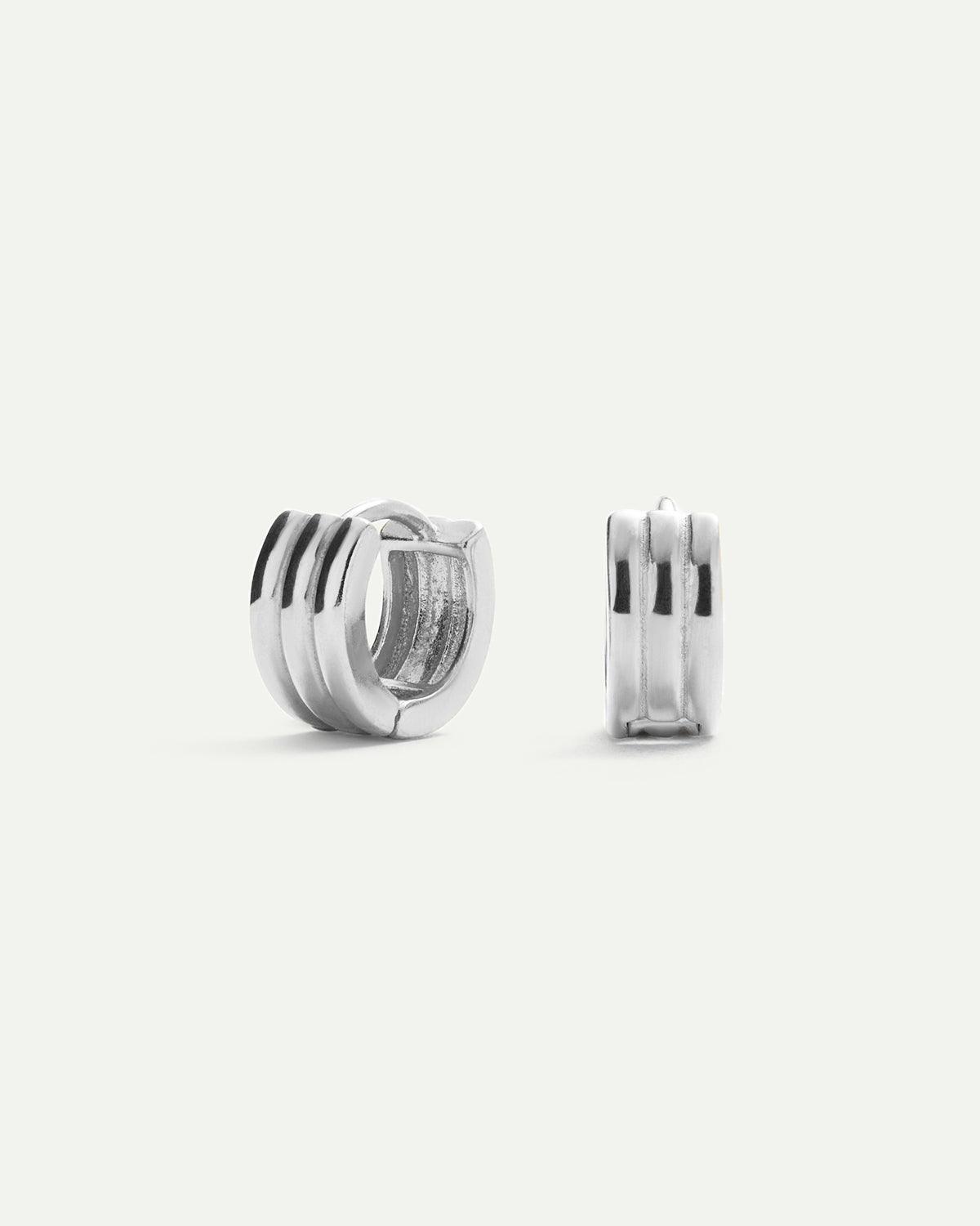 BOUCLES D'OREILLES ASTRID EN ARGENT