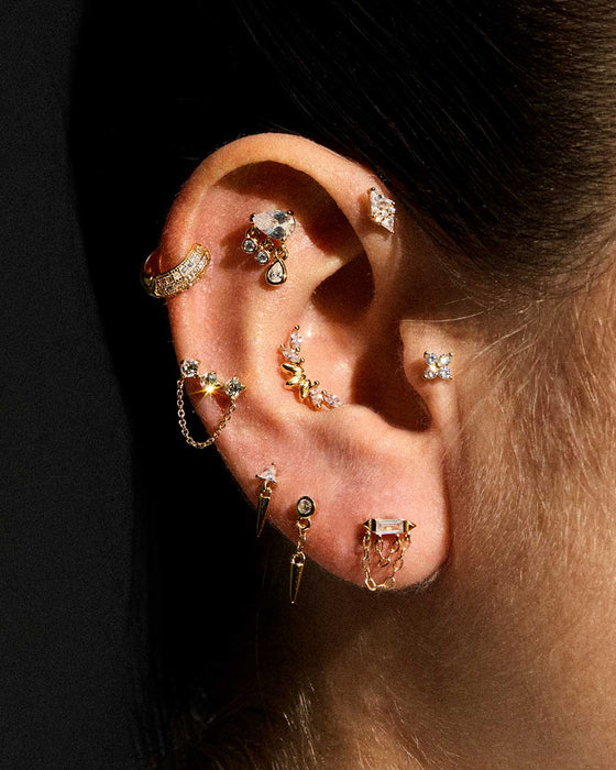 BOUCLES D'OREILLES ZIA SILVER