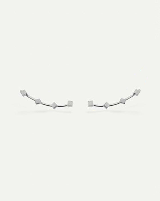BOUCLES D'OREILLES EN ARGENT CUBIQUE