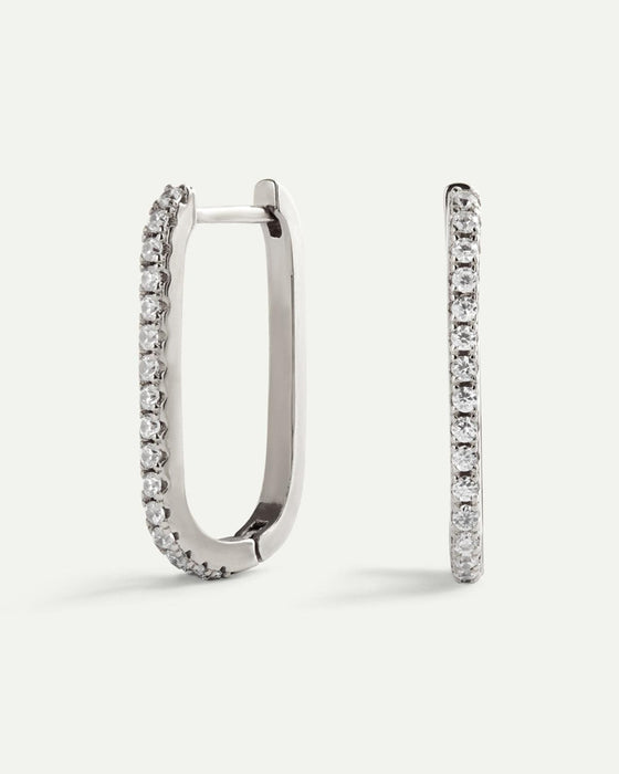 BOUCLES D'OREILLES EN ARGENT FANY
