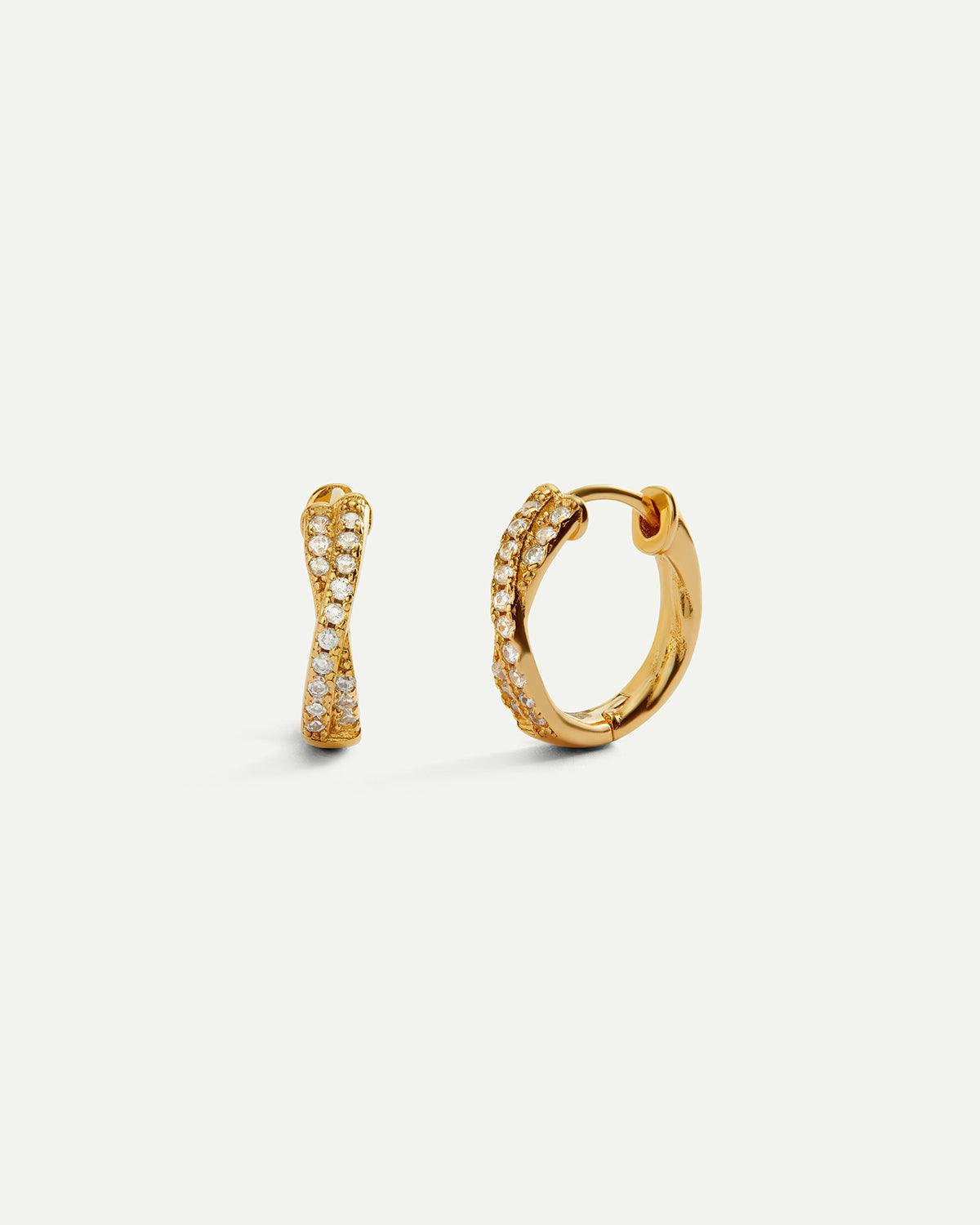 BOUCLES D'OREILLES OR GRETA