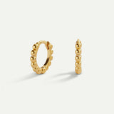 BAGUES BOULES MINI BOUCLES D'OREILLES OR