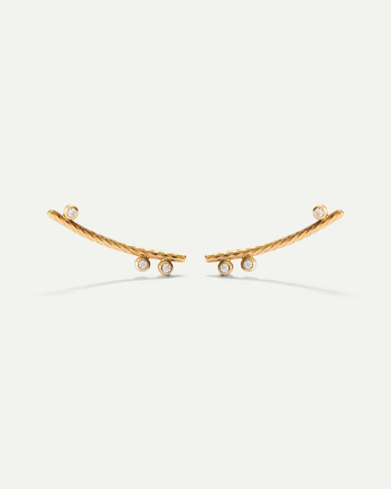 BOUCLES D'OREILLES OR JIMENA