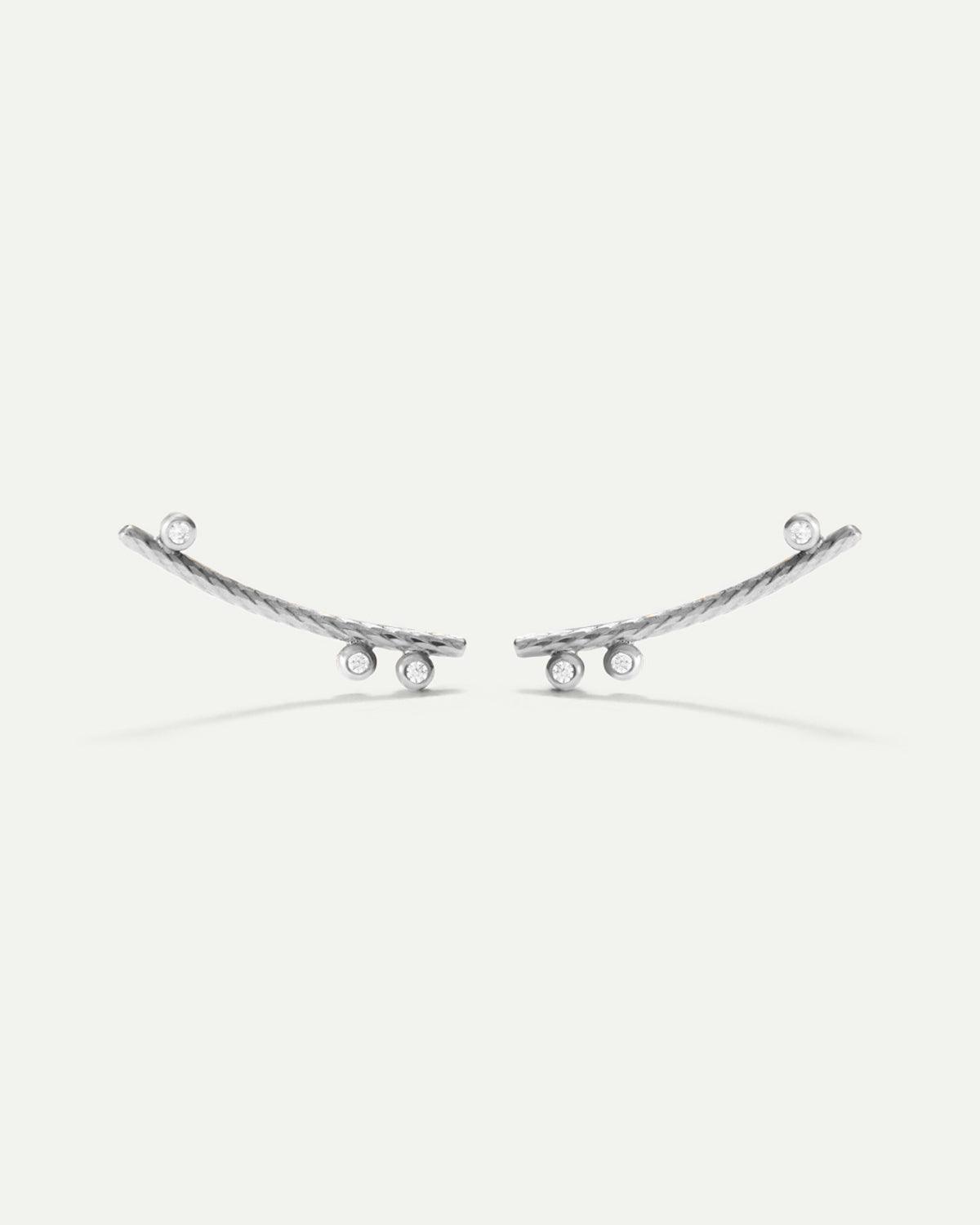 BOUCLES D'OREILLES EN ARGENT JIMENA