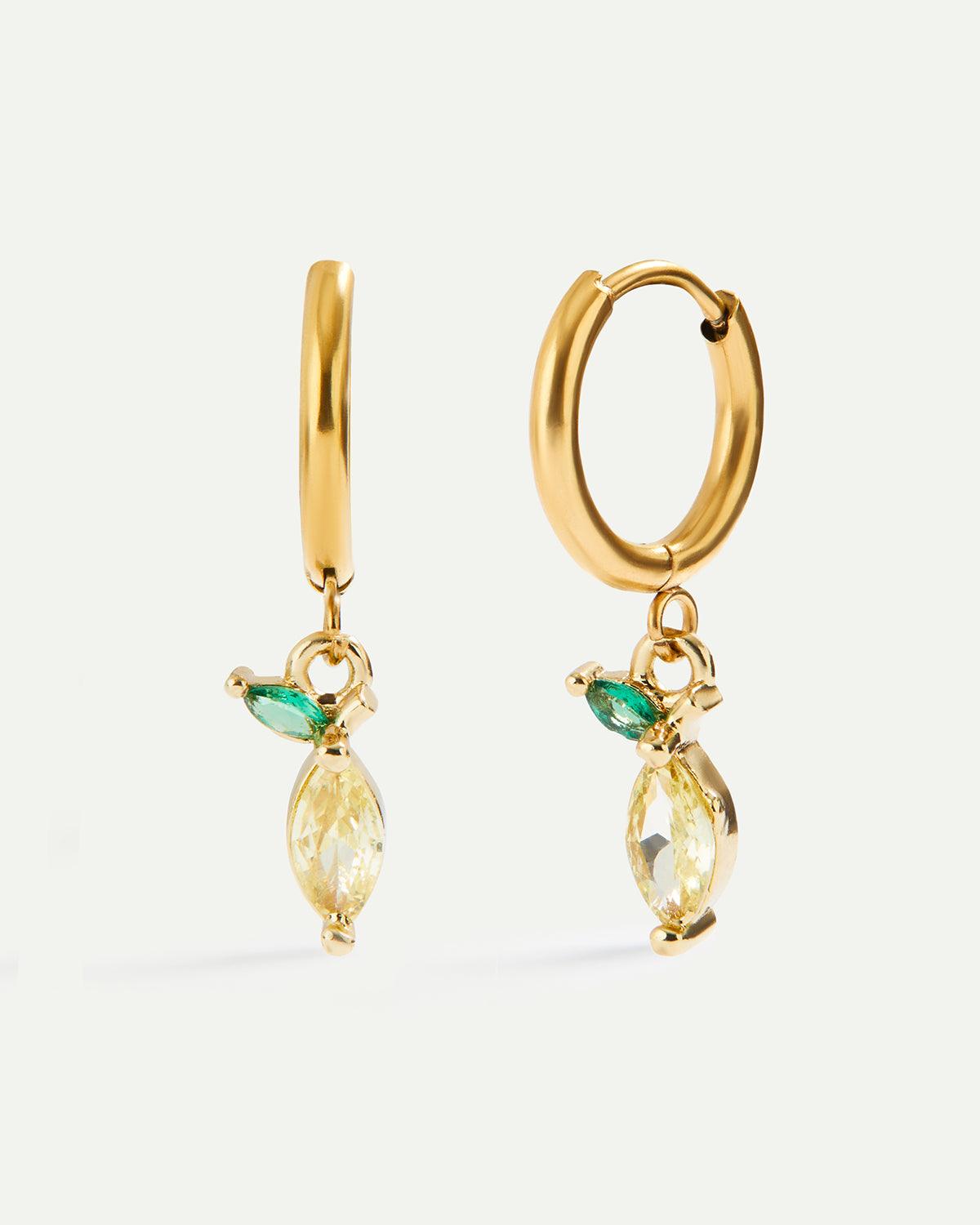 BOUCLES D'OREILLES LEMON