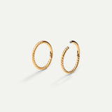 PIERCING BOUCLE S TWIST OR