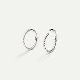 PIERCING LOOP S TWIST ARGENT