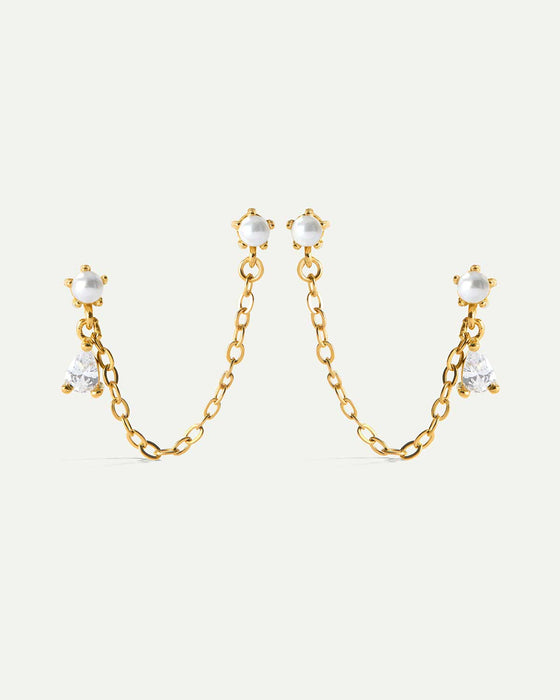 BOUCLES D'OREILLES LUNEA GOLD