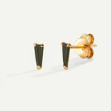 BOUCLES D'OREILLES EN OR NOIR NIB