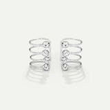 BOUCLES D'OREILLES EN ARGENT NIX