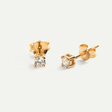 BOUCLES D'OREILLES PRINCESSE EN OR
