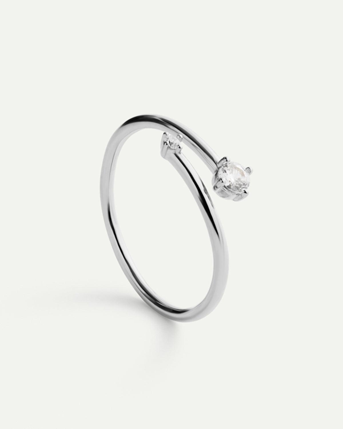 BAGUE EN ARGENT SALMA