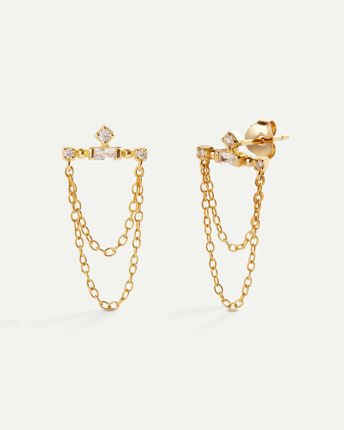 BOUCLES D'OREILLES OR TAIKA