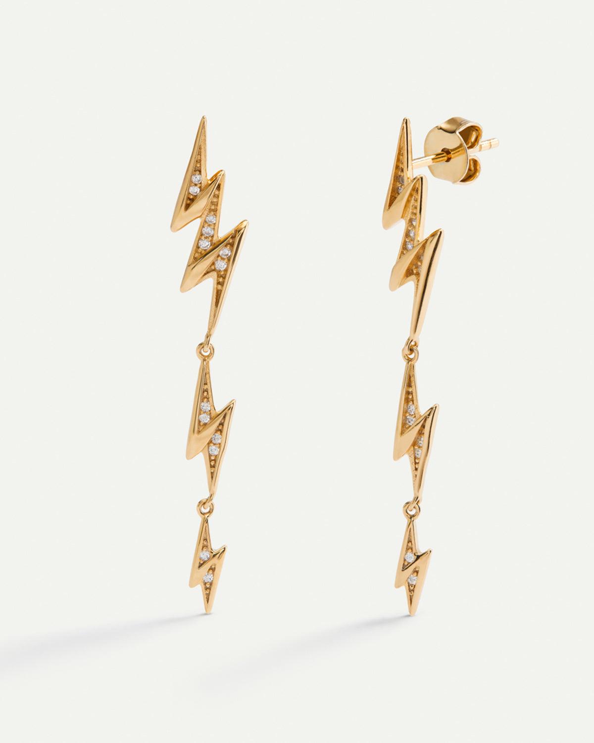 BOUCLES D'OREILLES OR TALA