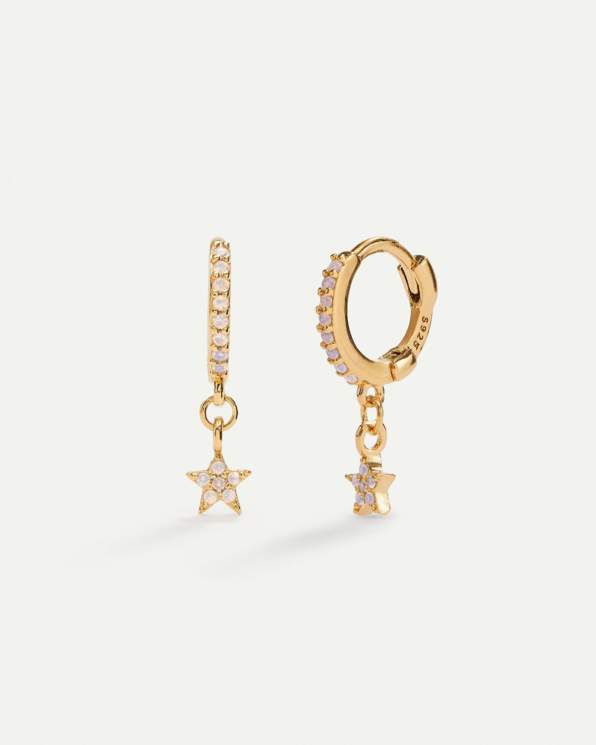 BOUCLES D'OREILLES THÉ OR