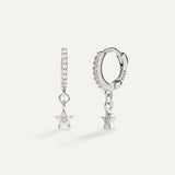 BOUCLES D'OREILLES EN ARGENT POUR LE THÉ