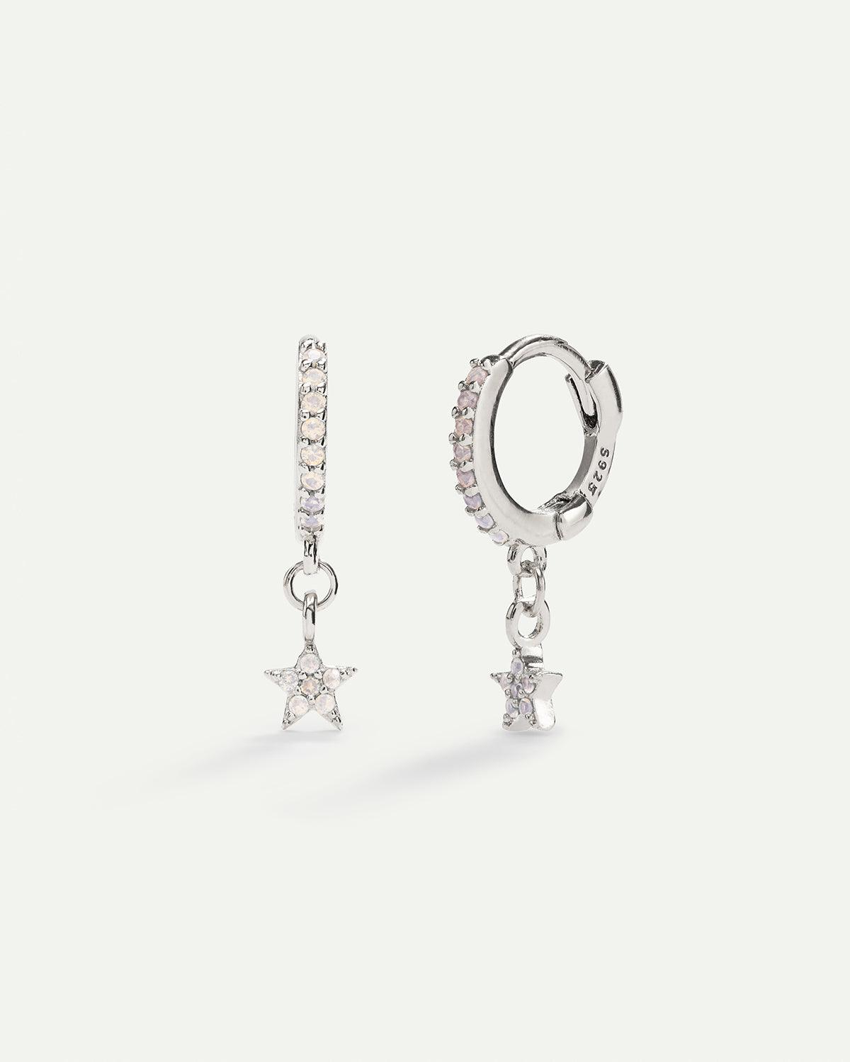 BOUCLES D'OREILLES EN ARGENT POUR LE THÉ