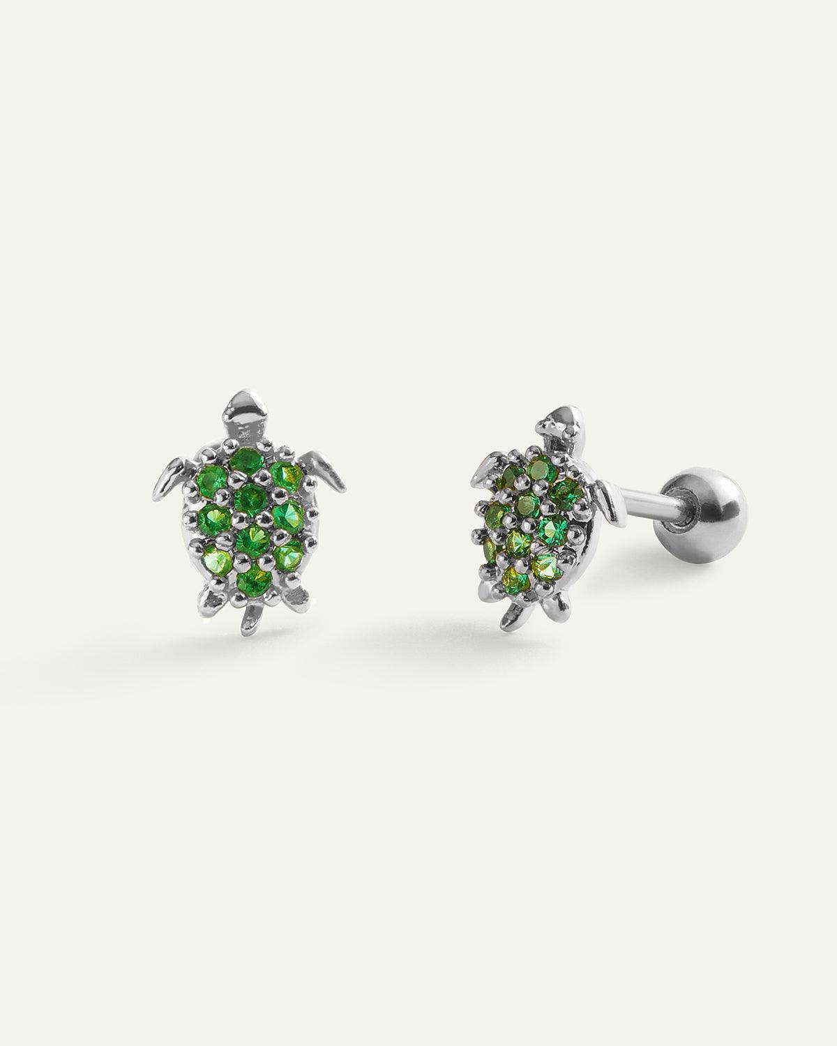 PIERCING TORTUE ARGENT