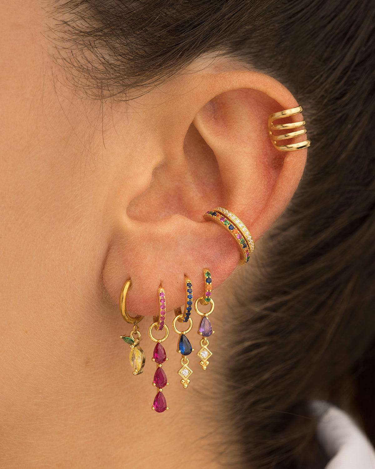 BOUCLES D'OREILLES LEMON