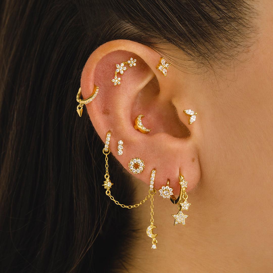 BOUCLES D'OREILLES EN OR