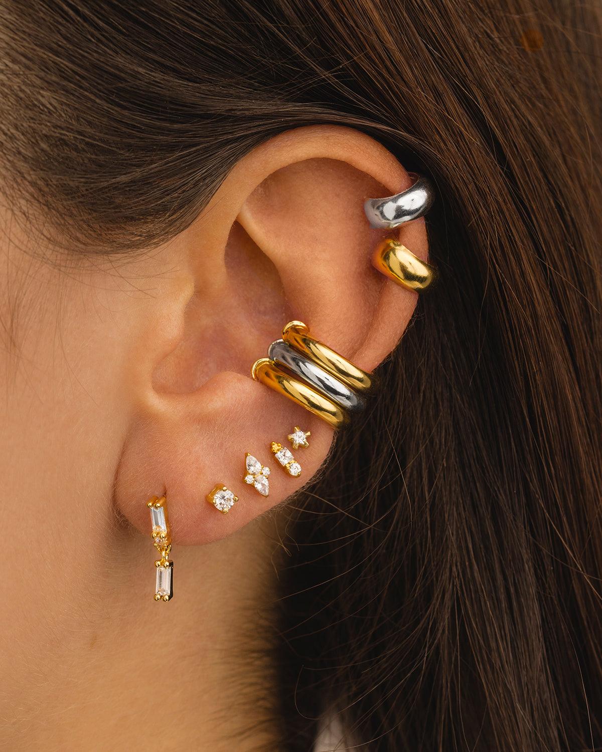 BOUCLES D'OREILLES PRINCESSE EN OR