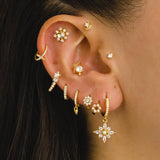 BOUCLES D'OREILLES EN OR